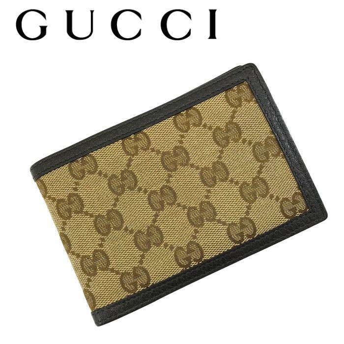新品】GUCCI GG 758244二つ折り財布 ギフト包装可能 新品】GUCCI GG