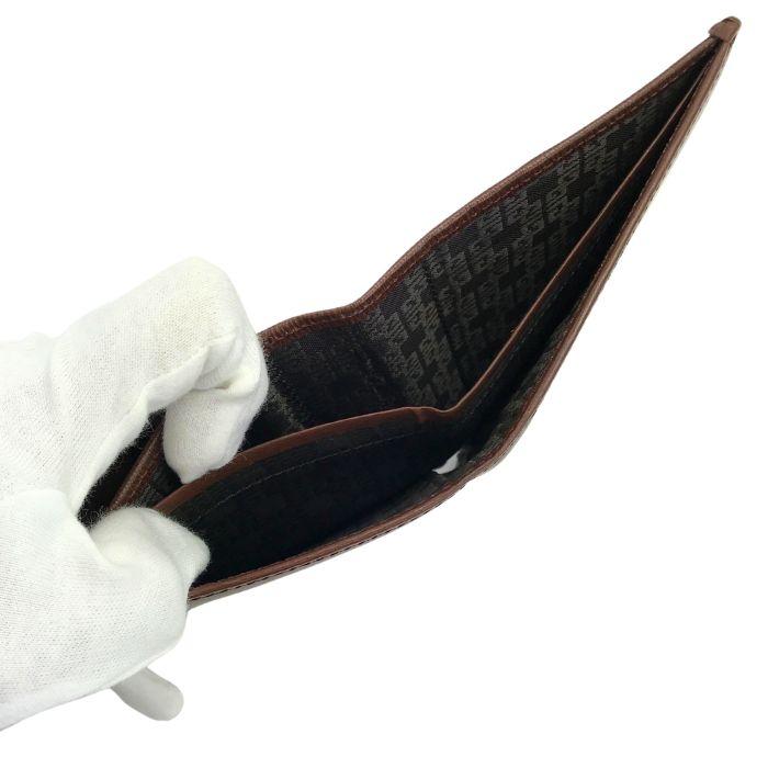 T1318 未使用☆ ジバンシー 折り財布 レザー ブラウン 折り畳み財布 