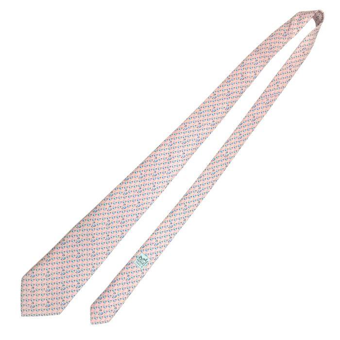 HERMES（エルメス） 【中古】HERMES ネクタイ【非常に良い】9cm