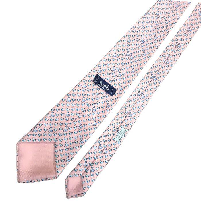 HERMES（エルメス） 【中古】HERMES ネクタイ【非常に良い】9cm