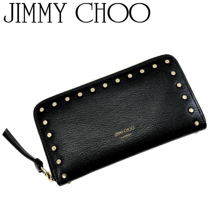 JIMMY CHOO（ジミーチュウ） 【中古】JIMMY CHOO ジッパー長財布【ほぼ