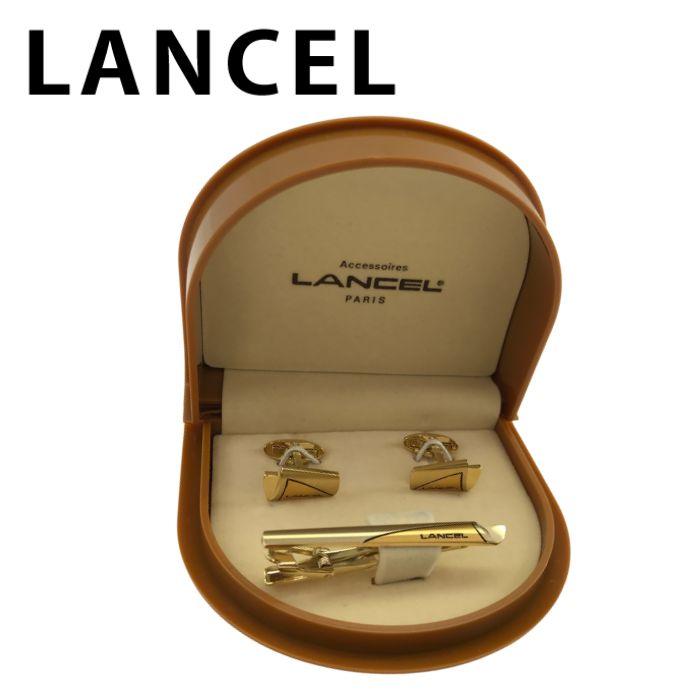 LANCEL（ランセル） 【中古】LANCEL カフスボタン＆ネクタイピンセット