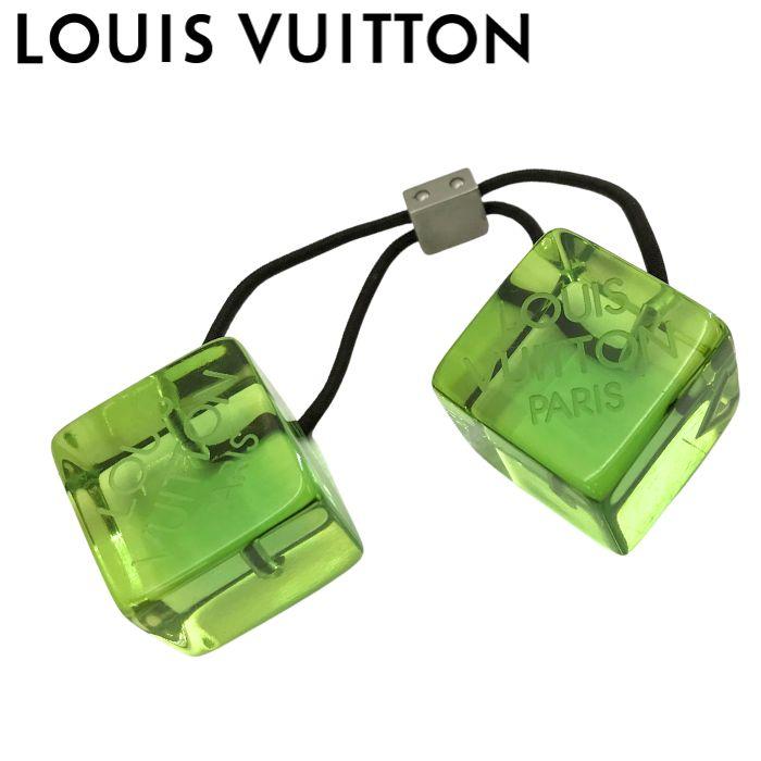 LOUIS VUITTON ヘアゴム ヘアキューブ アンクルージョン 2点セット LOUIS VUITTON（ルイ・ヴィトン） 【中古】LOUIS VUITTON ヘアキューブ