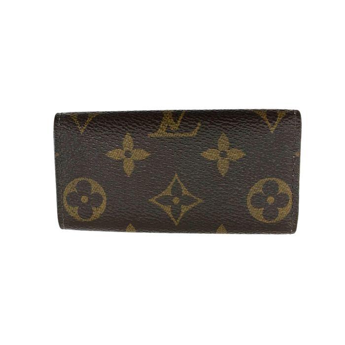 【美品】ルイヴィトン モノグラム 4連キーケース 正規品 角スレなし 人気 定番 LOUIS VUITTON（ルイ・ヴィトン） 【中古】LOUIS VUITTON キーケース 4