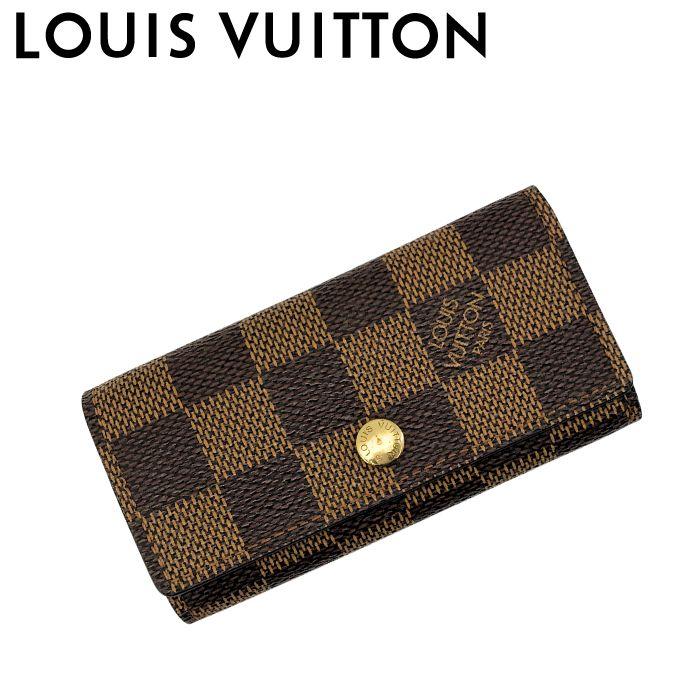 Louis Vuitton ダークブラウン キーケース　中古 Louis Vuitton ダークブラウン キーケース 中古 LOUIS VUITTON - Louis
