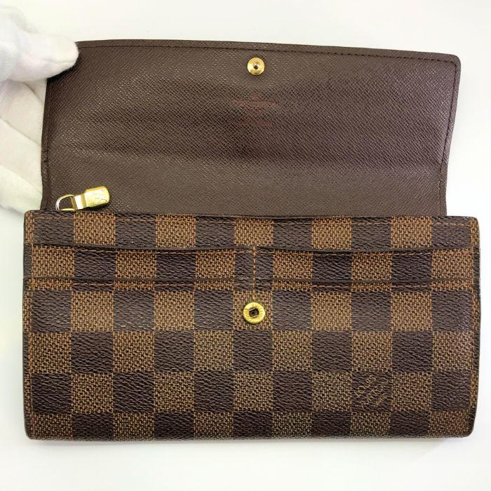 LOUIS VUITTON（ルイ・ヴィトン） 【中古】LOUIS VUITTON 二つ折り長 