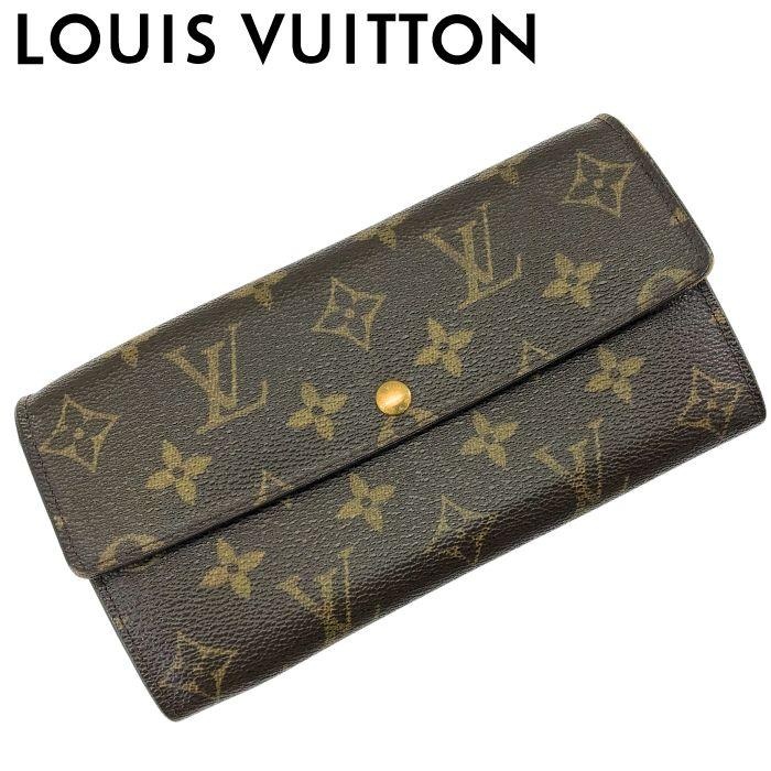 LOUIS VUITTON（ルイ・ヴィトン） 【中古】LOUIS VUITTON 二つ折り長