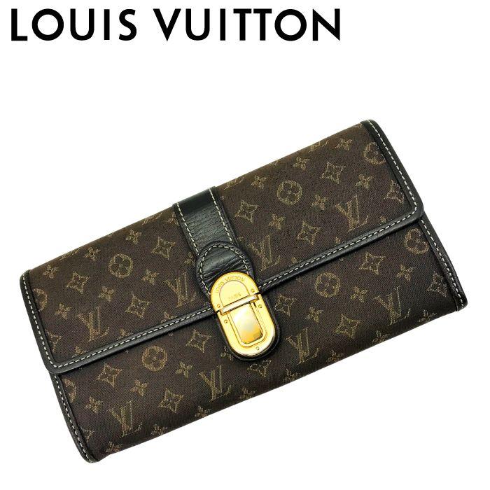 LOUIS VUITTON（ルイ・ヴィトン） 【中古】LOUIS VUITTON 二つ折り 長 