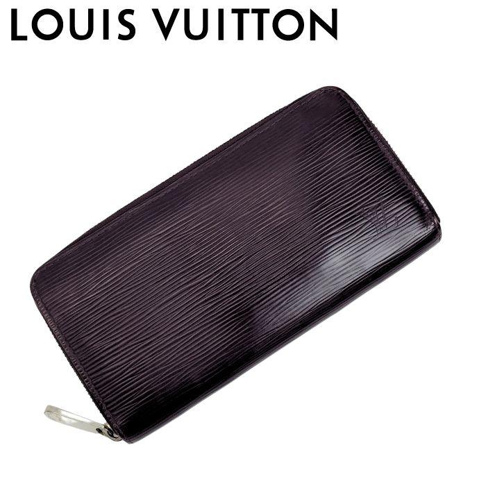 LOUIS VUITTON ブラック 長財布ジッピーウォレット LOUIS VUITTON ルイ・ヴィトン 長財布 モノグラム アンプラント