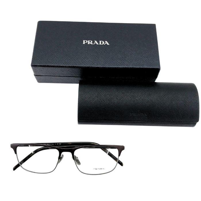 PRADA（プラダ） 【中古】PRADA メガネフレーム【ほぼ新品】眼鏡
