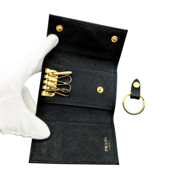 PRADA 【中古】PRADA プラダ キーケース 4連【非常に良い