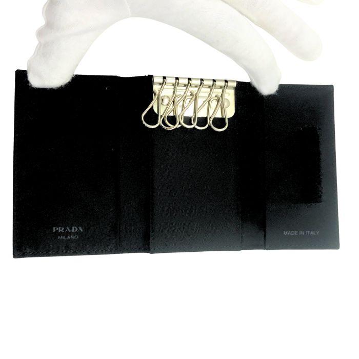 PRADA プラダ テスートナイロン6連キーケース PRADA 【中古】PRADA プラダ キーケース 6連【ほぼ新品