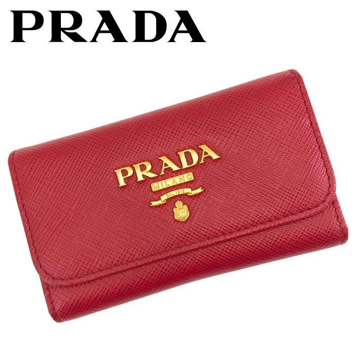 PRADA（プラダ） 【中古】PRADA キーケース 6連【ほぼ新品