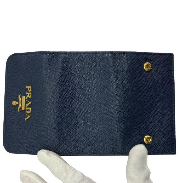 PRADA（プラダ） 【中古】PRADA キーケース 6連【非常に良い】ブルー