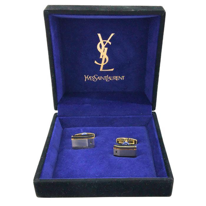 SAINT LAURENT 【中古】Yves Saint Laurent イブサンローラン カフス