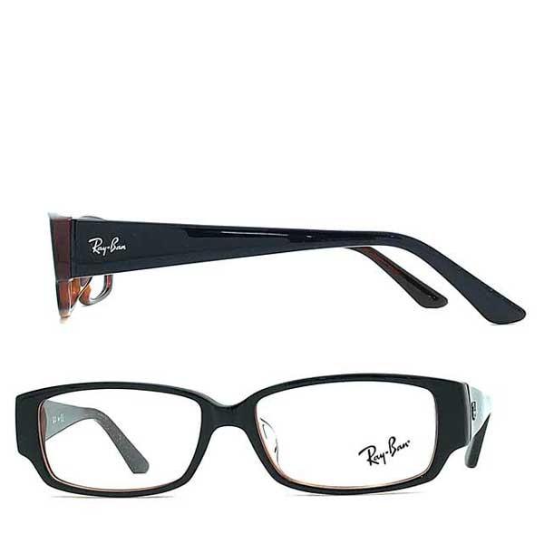 Ray-Ban（レイバン） RAYBAN ブラック×マーブルブラウン メガネ
