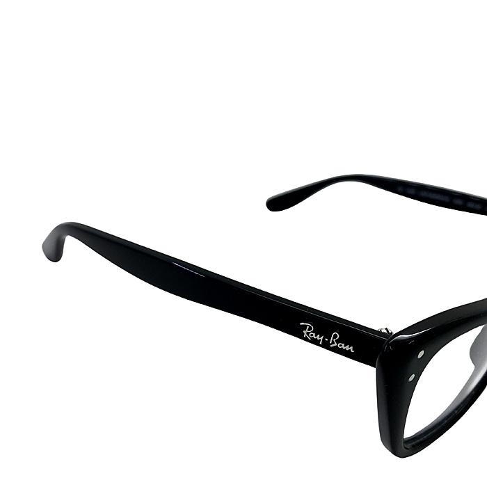 良品 RayBan レイバン フレームのみ サングラス メンズ レディース ファッション 小物 服飾雑貨 アイウェア メガネ ブラック 黒 c278 Ray-Ban（レイバン） RayBan メガネフレーム ブランド LADY BURBANK