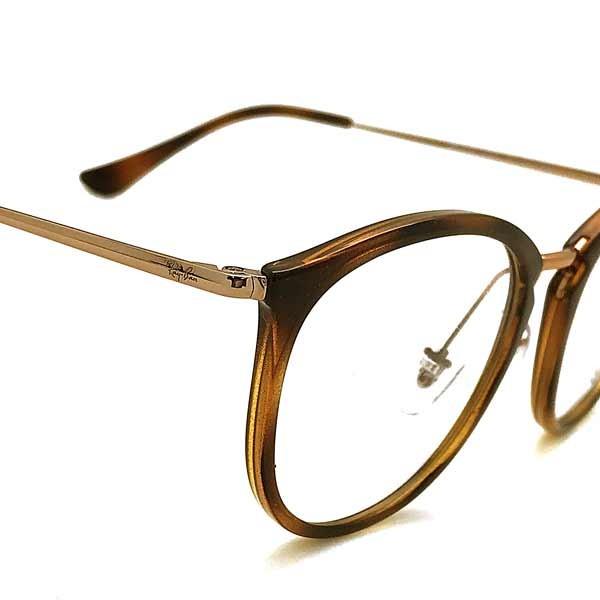 Ray-Ban（レイバン） RayBan マーブルブラウン×ピンクゴールドメガネ