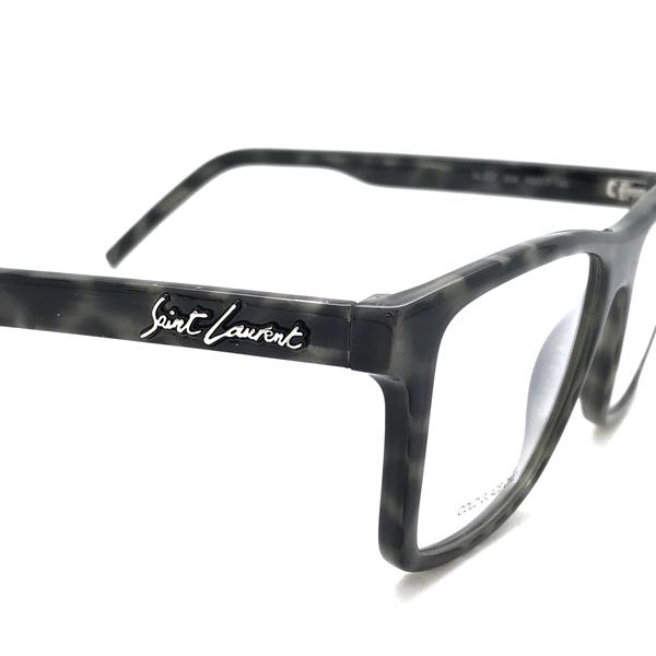 SAINT LAURENT PARIS メガネフレーム ブランド サンローランパリ マーブルブラック 眼鏡 SL-337-004 :SL