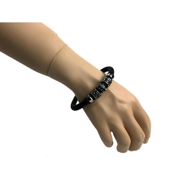 POLICE（ポリス） 【在庫処分特価】POLICE ブレスレット ブラック SOUL