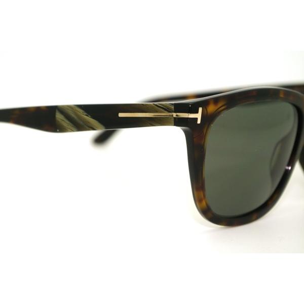 TOMFORD TF500-F 52N andrew サングラス べっ甲 TOM FORD（トムフォード） Andrew ブラック サングラス 0500-52N