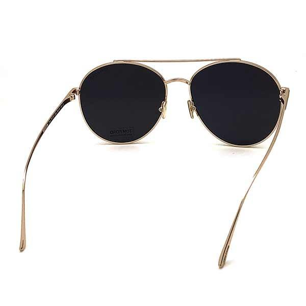 TOM FORD トムフォード Cleo ブラックサングラス TF-0757-28A  