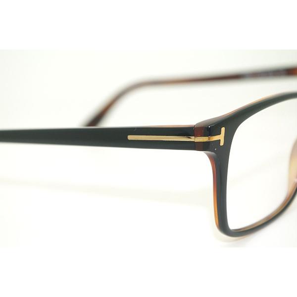 TOM FORD トムフォード メガネフレーム ブランド 5311-005 ブラック×鼈甲ブラウン TOM FORD
