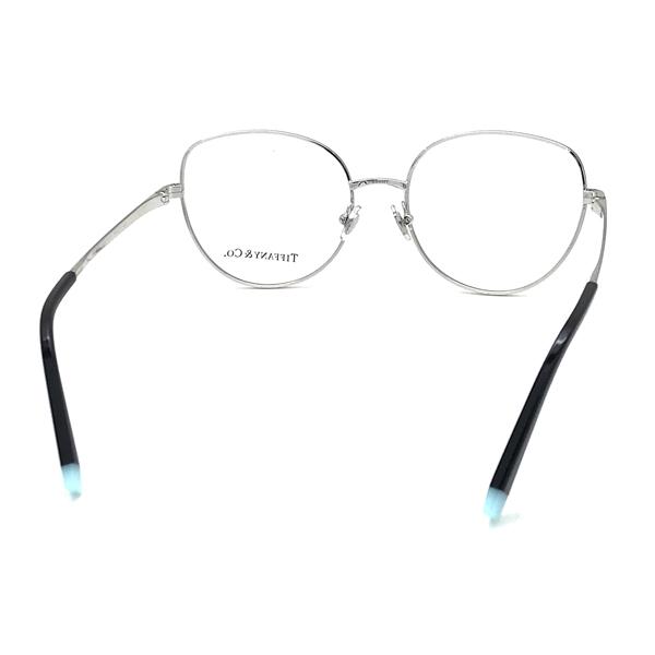 ティファニー バイカラー 眼鏡 度入り シルバー色 TF1138 6151 TIFFANY&Co.（ティファニー） メガネフレーム ブランド スカイブルー