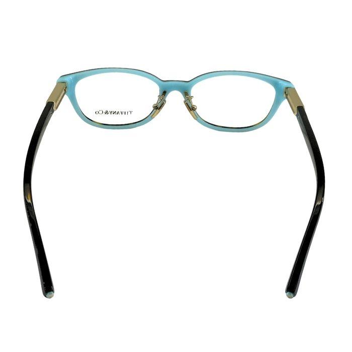 Tiffany & Co. メガネフレーム ティファニー 眼鏡 めがね マーブルブラウン×ティファニーブルー×ライトゴールド tf2280d-8134 レンズ交換の画像