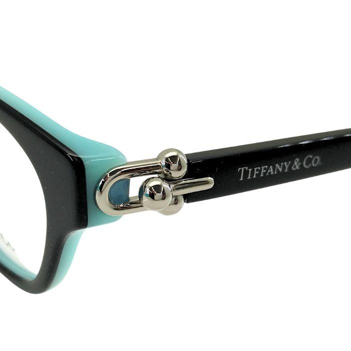 定価6.1万ティファニーTiffany&Coサングラス眼鏡メガネ正規めがねブルー TIFFANY&Co.（ティファニー） Tiffany & Co. メガネフレーム 眼鏡