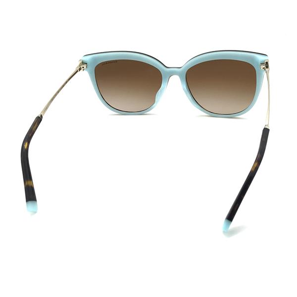 【美品】*⭐︎Tiffany & Co. ティファニー サングラス グラデーション ブランド 販売】ブルーのグラデーションレンズが上品でかわいい