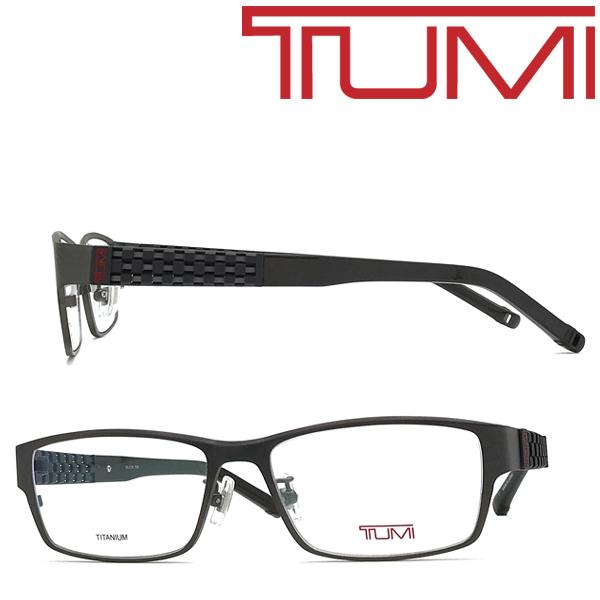 TUMI トゥミ メガネフレーム ブランド マットブラウン 眼鏡 TU-10-0025-03