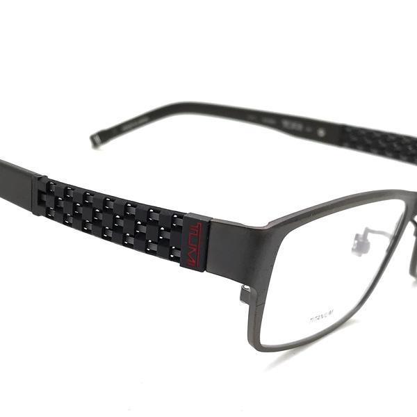 TUMI トゥミ メガネフレーム ブランド マットブラウン 眼鏡 TU-10-0025-03 TUMI メガネフレーム マットブラウン