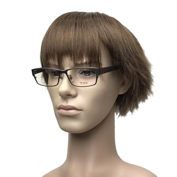 TUMI トゥミ メガネフレーム ブランド マットブラウン 眼鏡 TU-10-0025-03 TUMI メガネフレーム マットブラウン