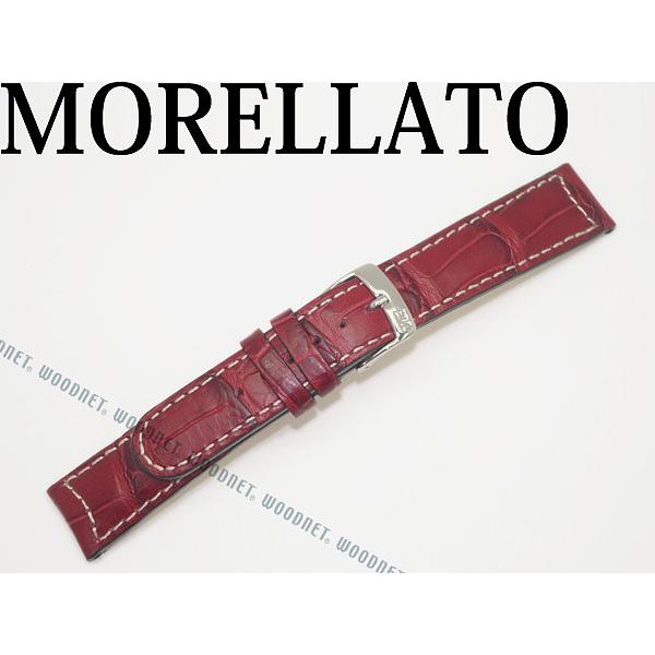 MORELLATO モレラート 時計ベルト バーガンディー U3882-GUTTUSO-A59-080｜woodnet