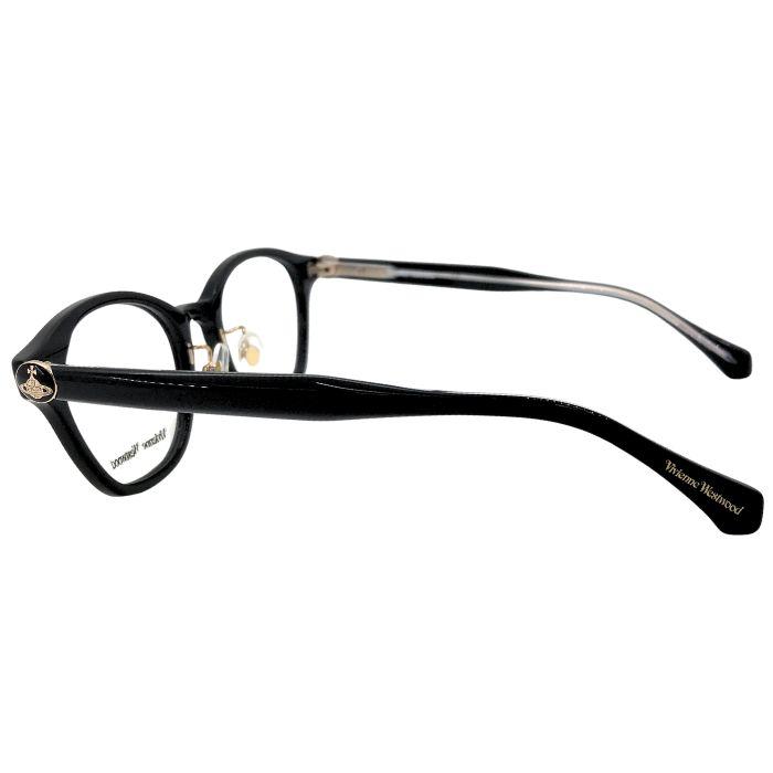 新品！ヴィヴィアン ウエストウッド) ウェリントン メガネ 眼鏡 ブラック Vivienne Westwood（ヴィヴィアンウエストウッド） メガネフレーム