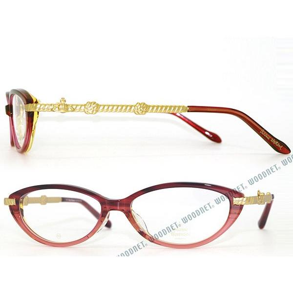 Vivienne Westwood メガネフレーム ブランド VW-7039-RG レッド