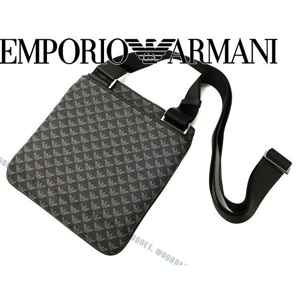 美品 アルマーニ EMPORIO ARMANI イーグルロゴ ショルダーバッグ EMPORIO ARMANI エンポリオアルマーニ ショルダーバッグ イーグルロゴ