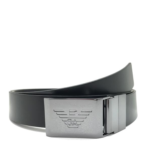 Emporio Armani イーグル GAロゴ レザーベルト EMPORIO ARMANI エンポリオ アルマーニ ベルト イーグルロゴ プリント