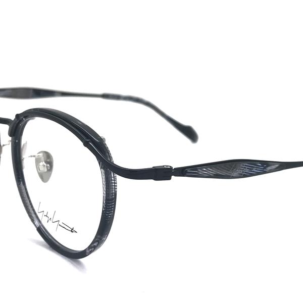 Yohji Yamamoto ヨウジヤマモト メガネフレーム ブランド ブラックレース×ブラック 眼鏡 YY-19-0062-02