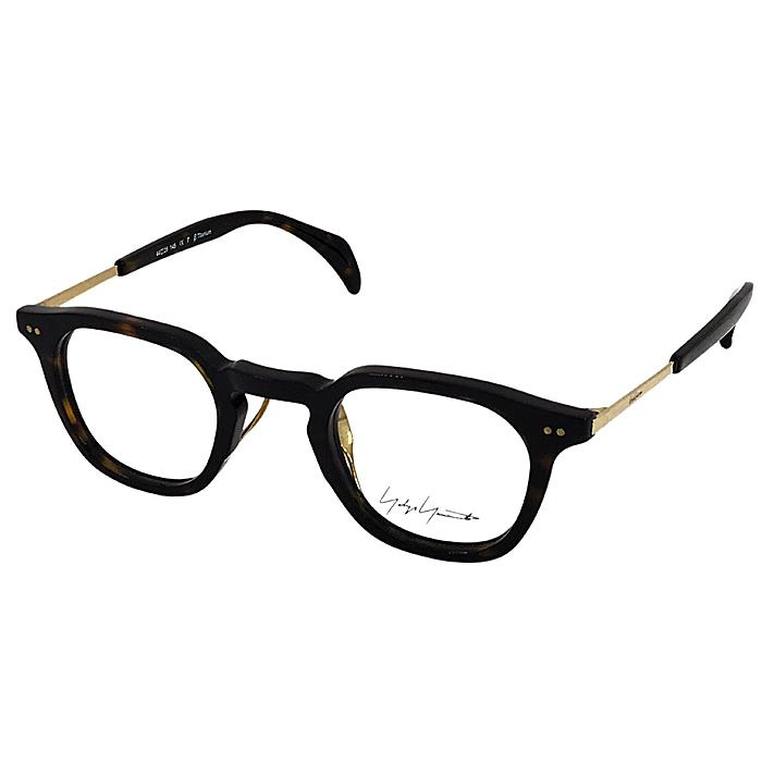 Yohji Yamamoto ヨウジヤマモト メガネフレーム ブランド ブラウンデミ 眼鏡 yy-19-0068-02｜woodnet｜02