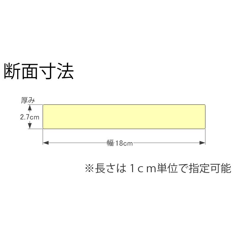 DIY素材◇国産杉（新材）　４枚セット　厚27ｍｍ×幅180ｍｍ×長さ2310〜2400ｍｍ　無塗装