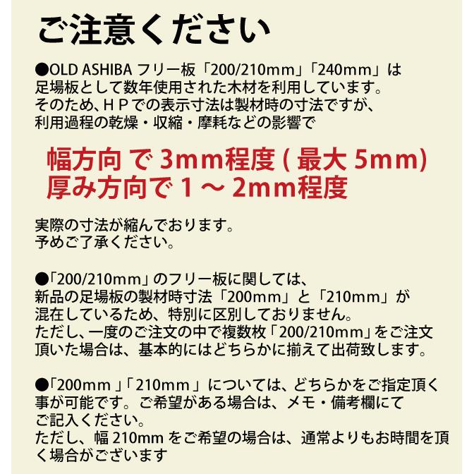 足場板　厚15×幅200/210×長さ1900mm 45枚 足場板 鋼製/スチール製 のことなら仮設資材市場へ