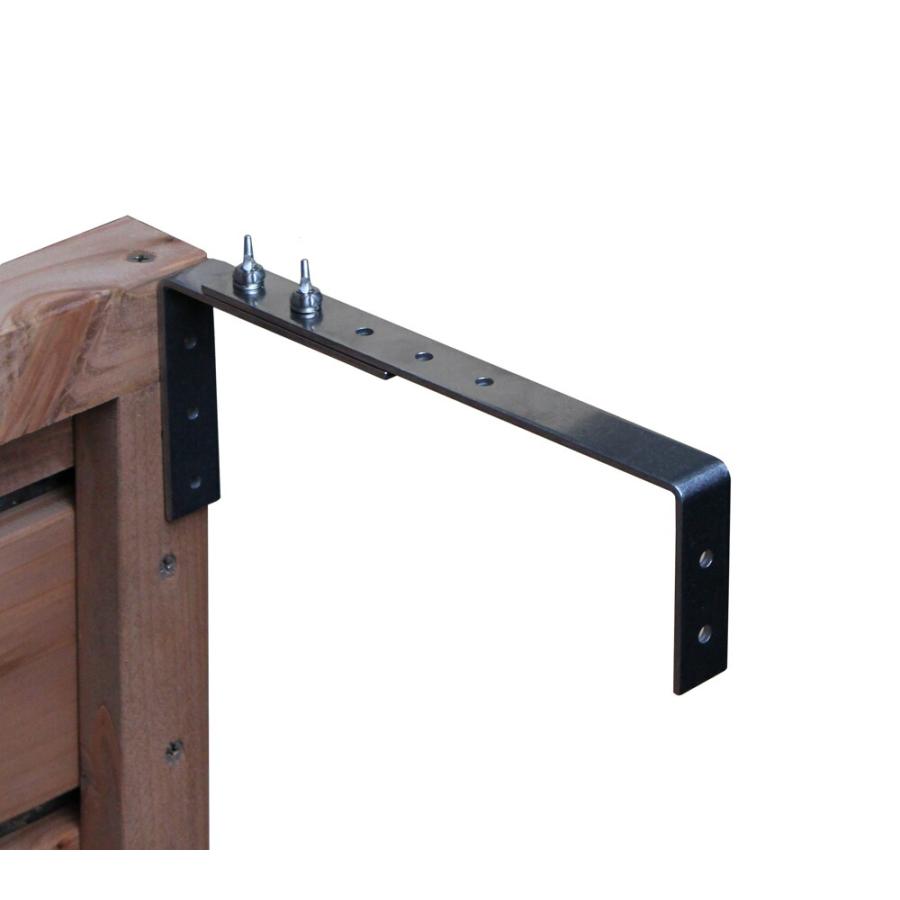 ステンレス製フェンス固定金具上部用-調整式B /１個単品　（コンクリート壁用：調整範囲180ｍｍ〜220ｍｍ） |  | 01