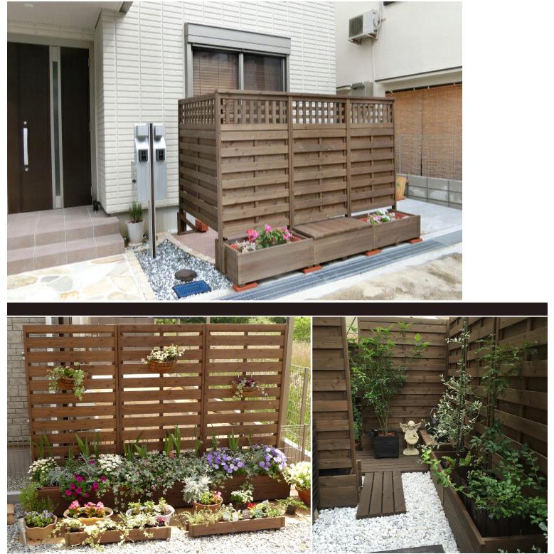 規格型プランター付きフェンス用 フェンス単体 目隠しや格子 大和塀など全12種から 高さ1300ｍｍ 幅0ｍｍ用 最高の