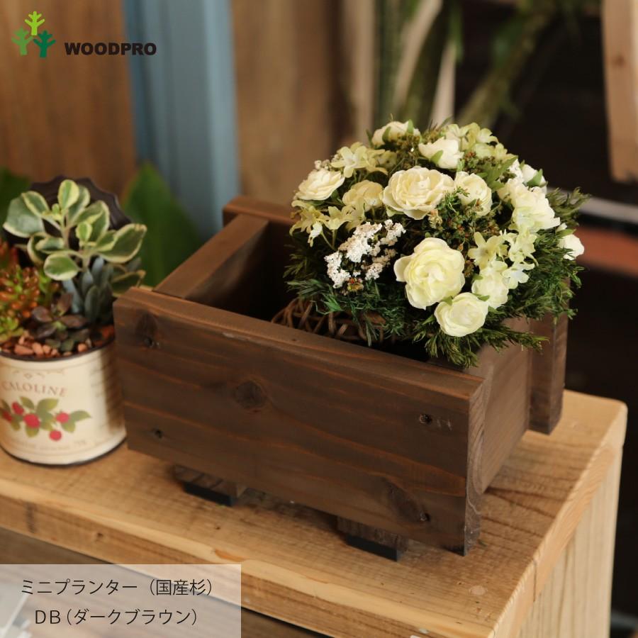 ミニプランター◇国産杉 （ダックスプランター100型長さ210mm