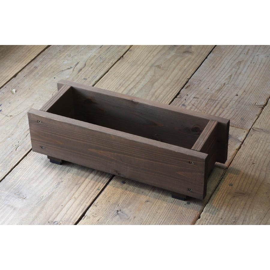 WOODPRO（ウッドプロ） ダックス プランター120型（長さ450mm） 木製