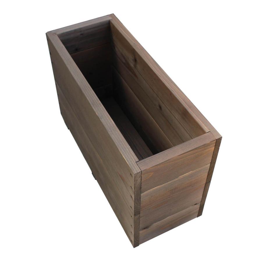 WOODPRO（ウッドプロ） スクエアプランター長方形（2段） 幅595mm
