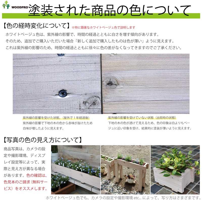 WOODPRO プランター台/花台棚板セット1段(室外機カバー対応 WOODPRO プランター台/花台棚板セット1段(室外機カバー対応