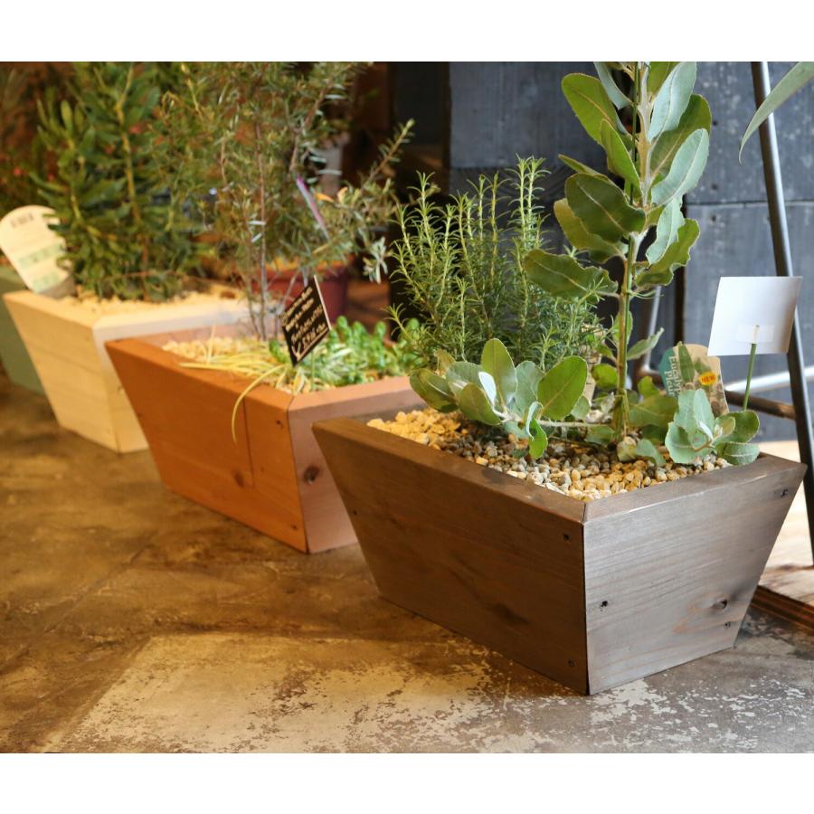 寄せ植えプランター（深底）長方形 幅400mm×奥行260mm×高さ180mm